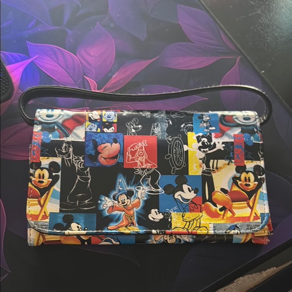 Disney Mickey Mouse Multicolor Clutch